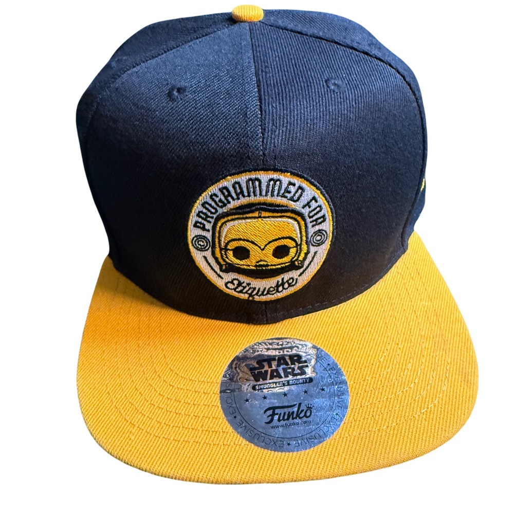 Star‎ Wars Funko Smugglers Bounty C3PO Programmed for Etiquette Snapback Hat